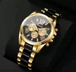 Luxury Gold Geneva Wristwatch - 3