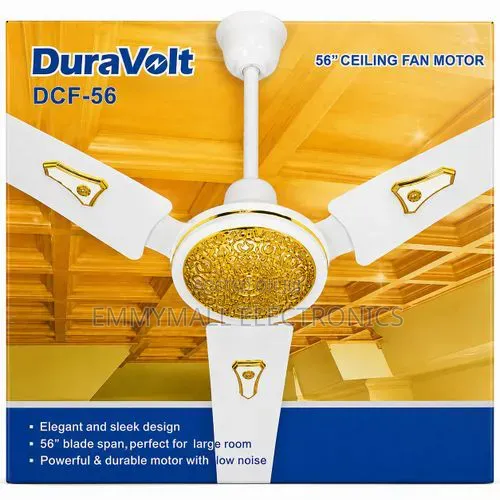Duravolt 56-inch Ceiling Fan with Control Knobs - 1