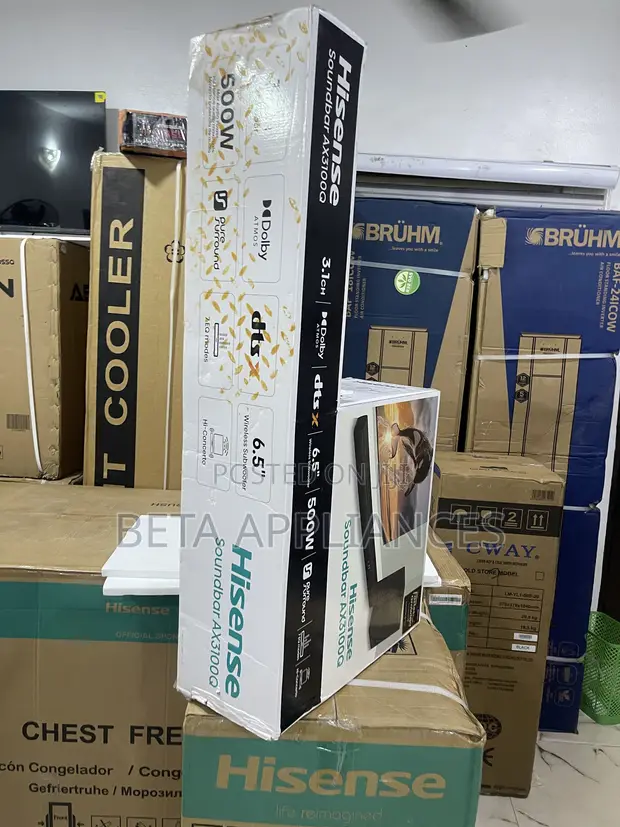 Hisense 500W Soundbar with Subwoofer - 1