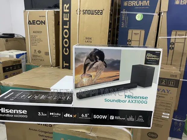 Hisense 500W Theater-Style Soundbar - 1