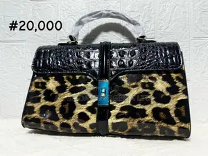 Premium Quality Leopard Print Handbag