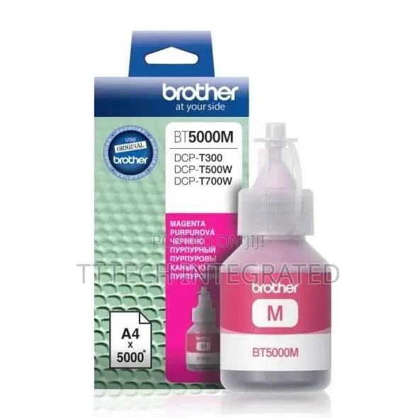 Brother BT5000M Magenta Ink Bottle - 1