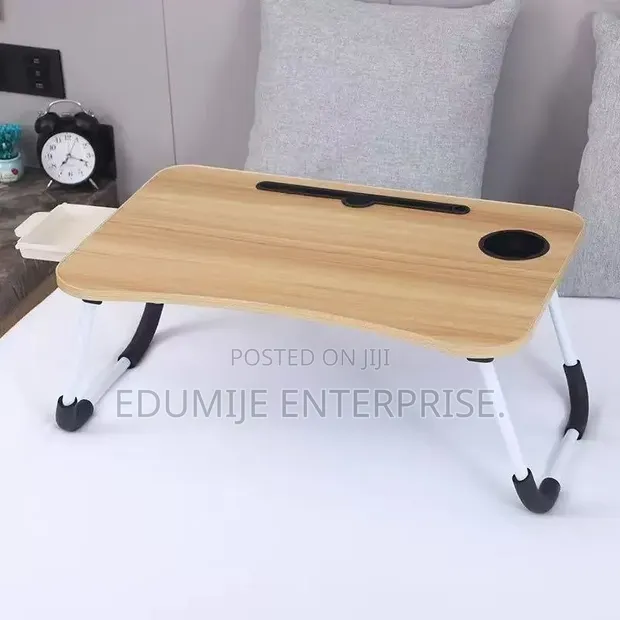 Laptop Table with Drawer - Brand New - 1