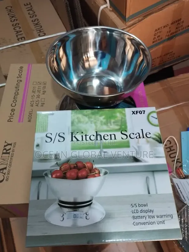 Sabon 5kg Stainless Steel Kitchen Scale - 1