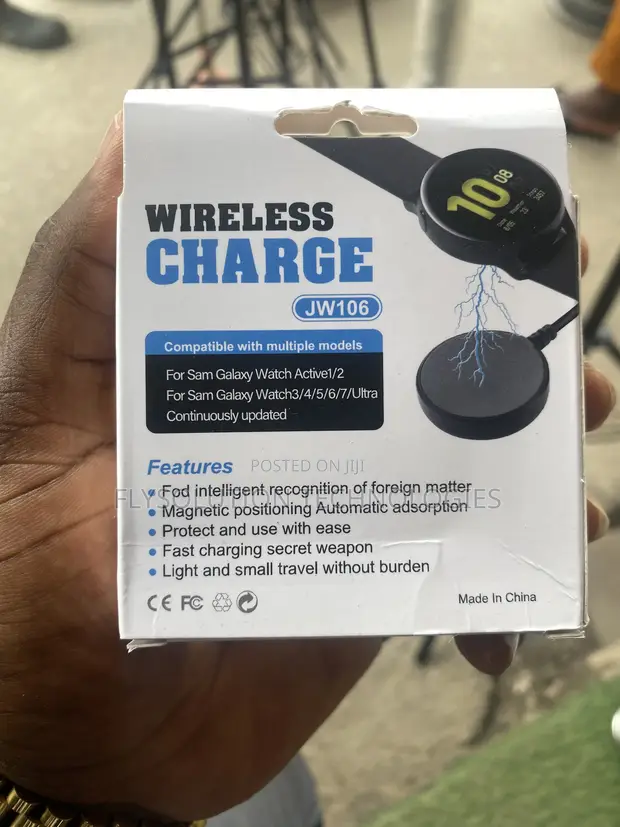 JW106 Wireless Magnetic Charging Cable for Samsung Galaxy Smartwatches - 1