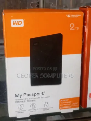 2TB WD My Passport External HDD