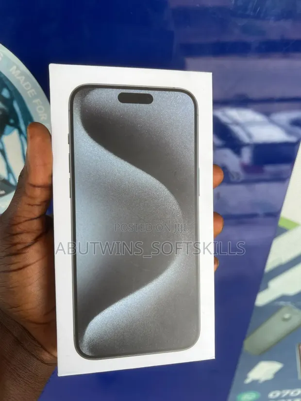 New Apple iPhone 15 Pro Max 512GB Blue Titanium - 1