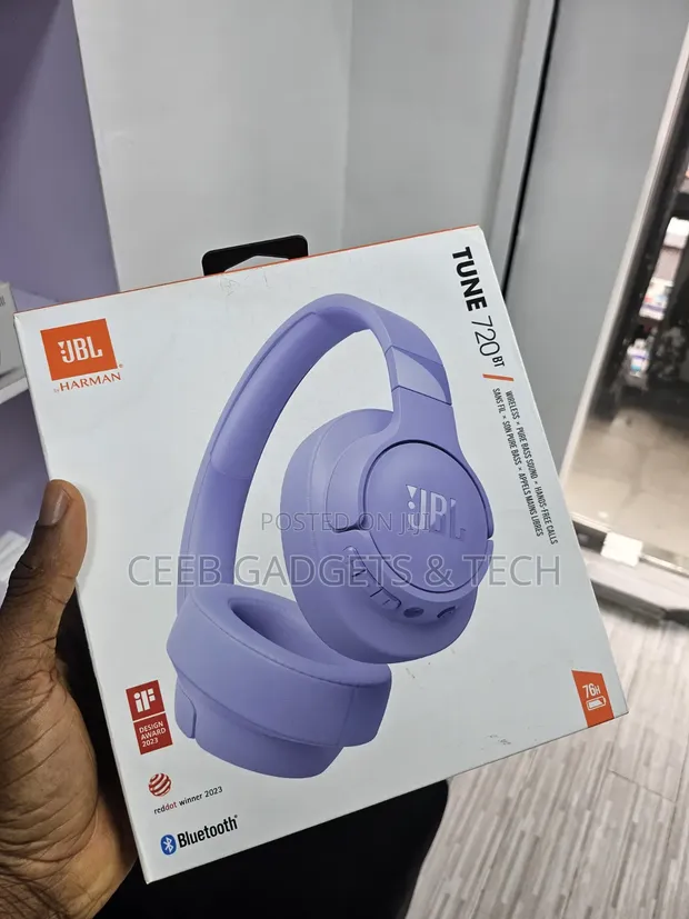 New JBL Tune 720BT Wireless Headphones - 1