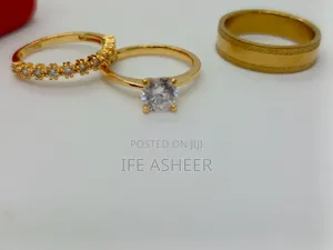 Simple Platinum Couples Wedding Ring Set 002
