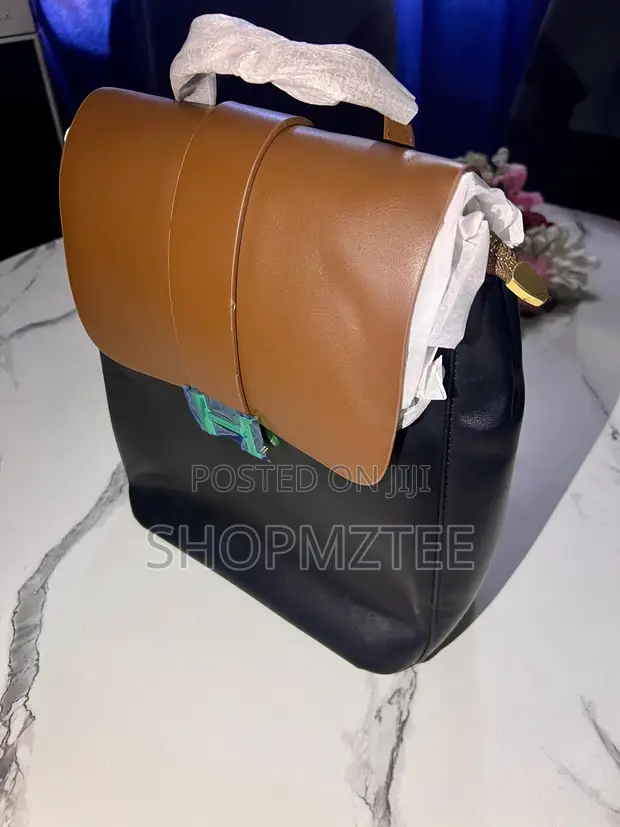 Mai Salo Biyu Faux Fata Backpack - 1