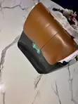 Mai Salo Biyu Faux Fata Backpack - 4