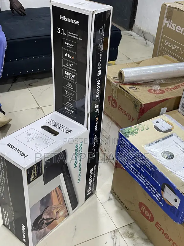 Hisense 500W Soundbar with Enhanced Bass - 1