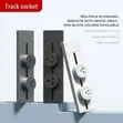 Track Rail Socket Extension - 2