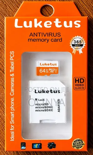 LUKETUS Antivirus Memory Cards