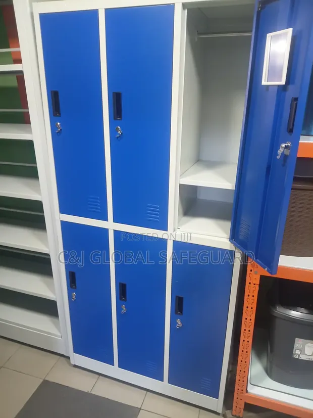 6-Door Wardrobe Locker - Brand New - 1