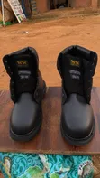 Brand New Leather Safety Boots - Size 45 - 1