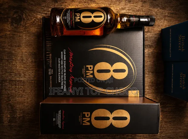 8pm Whisky Carton (12 Gilashi) - 1