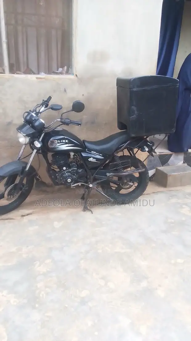 Qlink XP 200 2000 Motorcycle - Black - 1