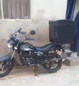 Qlink XP 200 2000 Motorcycle - Black - 4