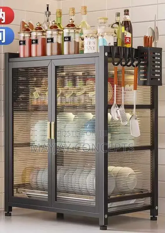 3-Layer Multi-Functional Kitchen Storage Cabinet - 1