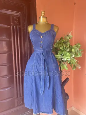 Akube Denim Dress - Size M (Used)