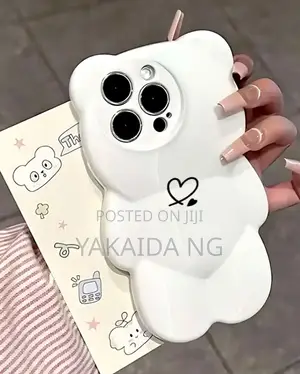 Fashionable Teddy Phone Case for iPhone 16 Plus