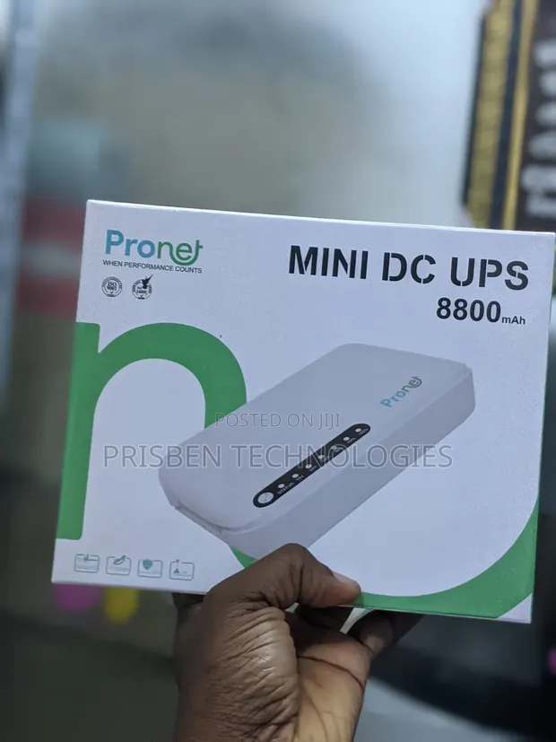 Pronet MINI DC UPS 8800mAh Router Power Bank - 1