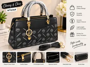 Stylish Black Handbag