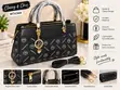 Stylish Black Handbag - 1