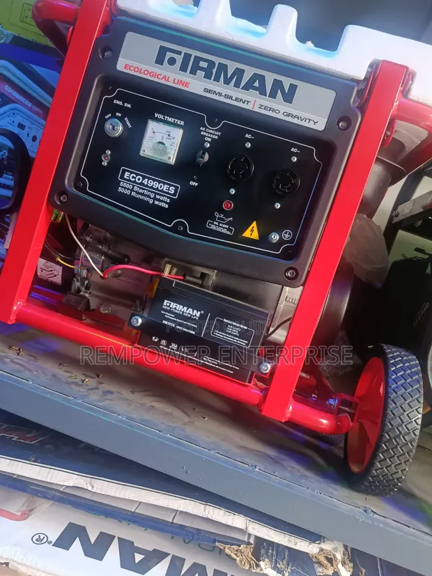 Firman Eco Series 4990 E2 5kva Generator Na Asali - 1