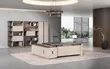 Luxury Executive Office Table - Modern Managerial Desk - 2