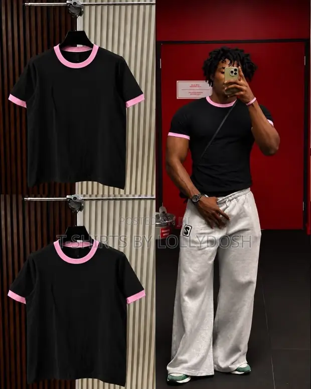 Classic Ringer Tees - Na Mata Da Maza Na Cotton - 1