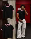 Classic Ringer Tees - Na Mata Da Maza Na Cotton - 1