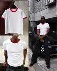 Classic Ringer Tees - Na Mata Da Maza Na Cotton - 5