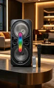 AILIPU SP-3822D Dual 8-Inch Rechargeable Bluetooth PA Speaker - 1