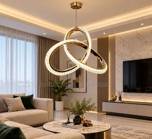 Kyawawan Chandeliers masu inganci - 2 Layuka, 3 Haske