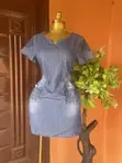 Akube Denim Dress - Girman M - 2