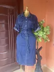 Akube Denim Dress - Girman M - 3