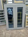Tushen Alumini na Grey tare da Blue Reflective Glass - 1