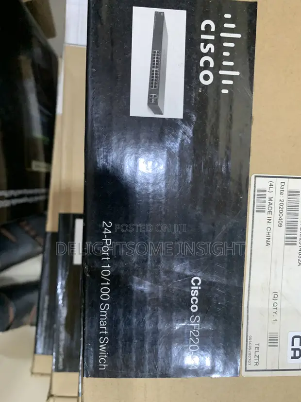 Cisco SF220-24 Smart Managed Layer 2 Switch - 1