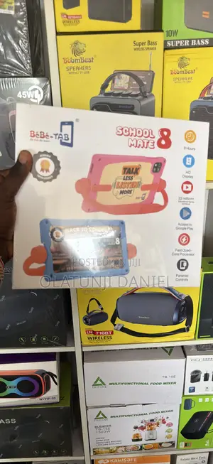 New Bebe Tygra-8s 512GB Blue Tablet