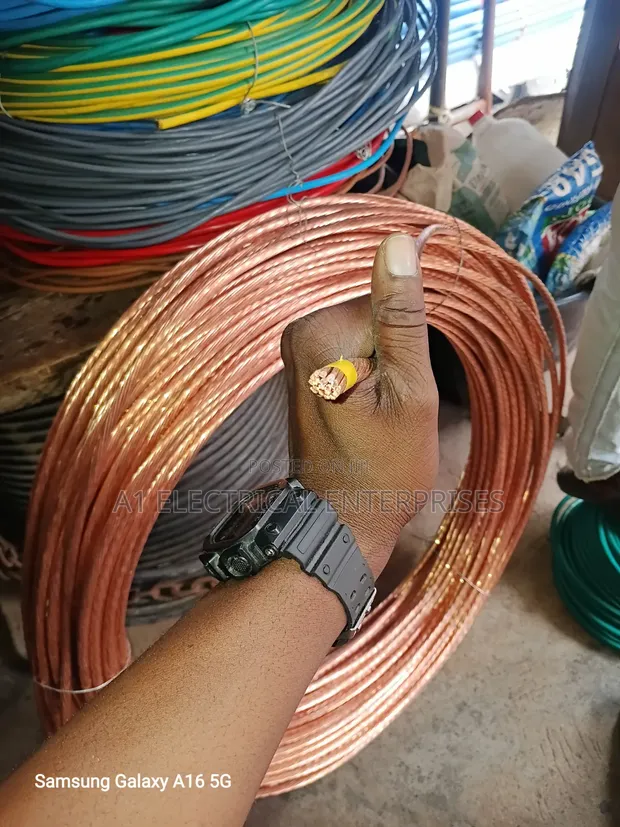70mm Single Earthing Cable - Brand New - 1