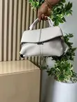Goodpatner Classic Gray Handbag - Medium - 2
