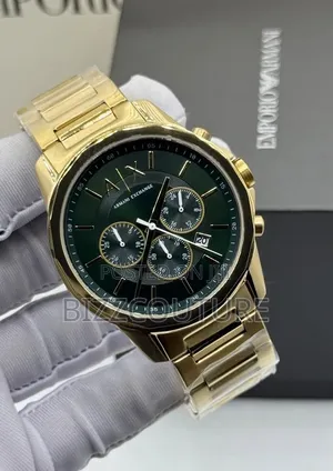 Emporio Armani Gold Chain Watch - Gaskiya