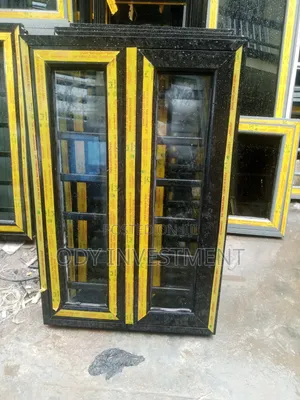 Brand New Aluminium Casement Window - Black
