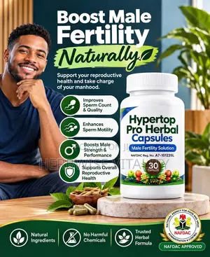 Hypertop Pro Herbal Capsules - Male Fertility Support