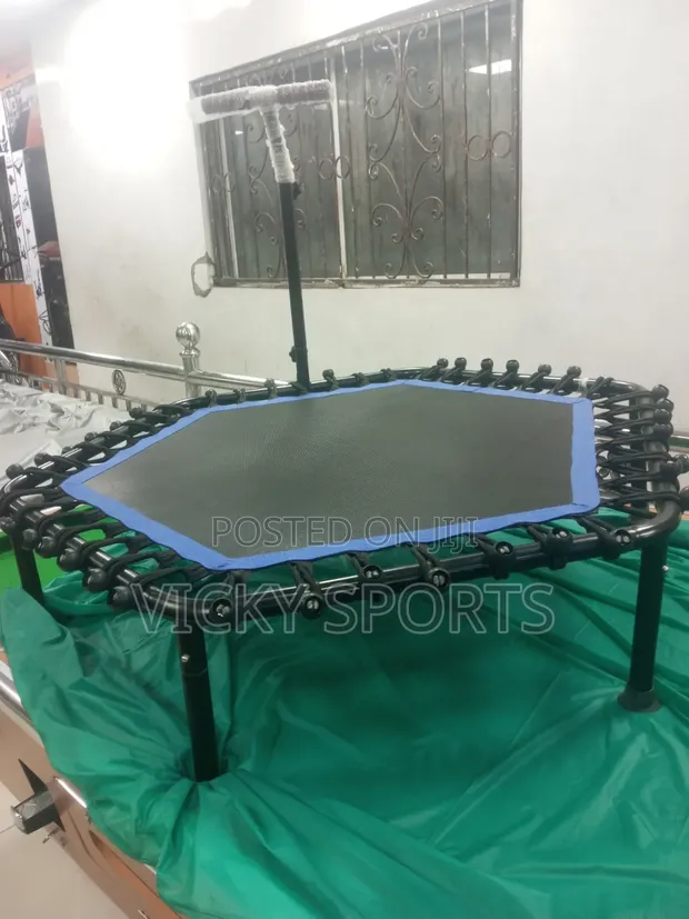 Brand New Mini Trampoline with Handle - American Fitness - 1