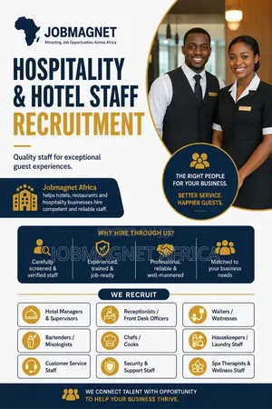 Hospitality & Hotel Staff Recruitment Services