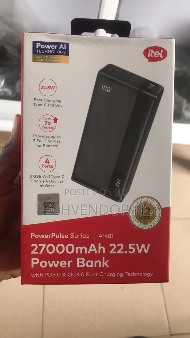 Itel 27000mAh Power Bank - 1