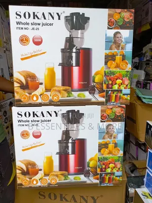 Sokany Slow Juicer - Sabon Abu